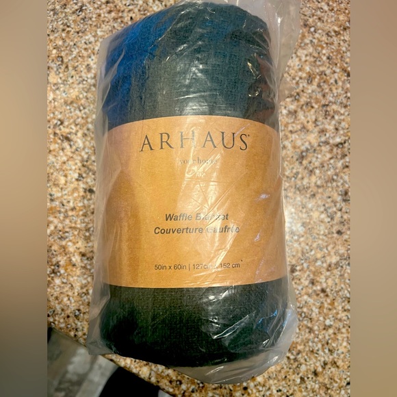arhaus Bedding Arhaus Waffle Blanket 5 In X 60 Inbrand New Poshmark